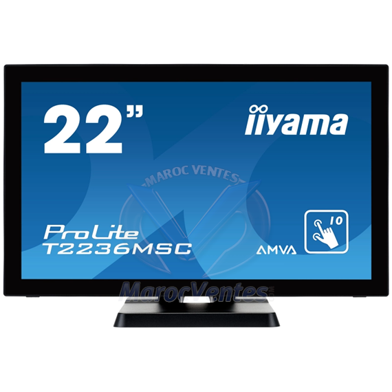 ECRAN TACTILE 22 POUCES IIYAMA PROLITE T2236msc-B3